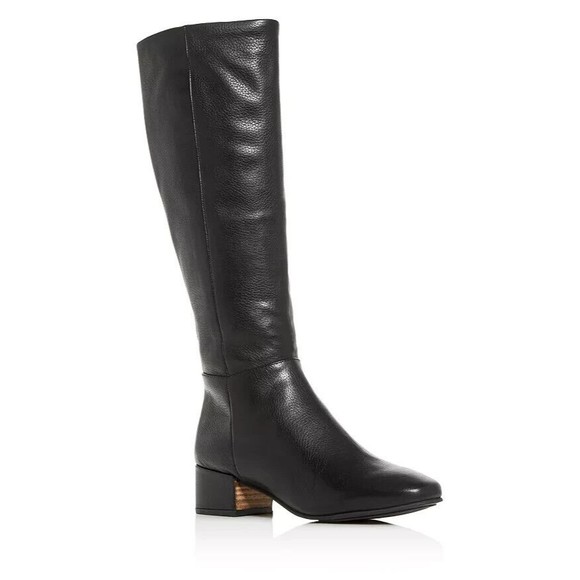 Gentle Souls by Kenneth Cole Women's Ella Square-Toe Block-Heel Boots Zip NEW - Picture 1 of 11